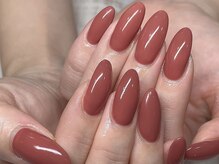 カラーズ(colors.)/くすみボルドー。