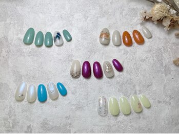 クレア ネイル(CREAR NAIL)の写真/季節ごとに変わるデザインの豊富さが人気♪Welcome価格【¥6980→¥5980】★CREARアートソフトジェルオフ無料