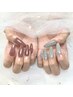 《hand》水光マグネットorフラッシュ長さ出し10本 ¥14000 (学割¥13000)