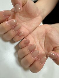 【ハンド】ワンカラーネイル