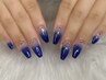 《nail hand》グラデーション、ミラー、オーロラ ¥4500→¥4000