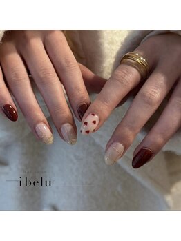 イベル 梅田店(ibelu)/ボルドーネイル