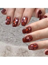 カミナネイル(KAMINA.nail)/heart holo art