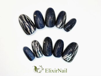 エリクサーネイル 新宿3丁目(Elixir Nail)/定額a シンプル/クーポン使用