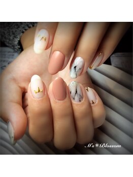 ネイルサロンアンドスクールエムズブロッサム(Nailsalon & school M's Blossom)/ジェルアートやり放題コース