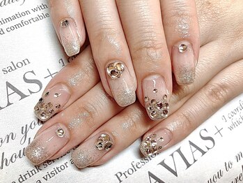 ラヴィアスプラス(LAVIAS+)/【ジェル】10本アートし放題