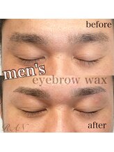 ラン(RAN)/メンズ、アイブロウワックス