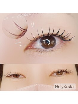 ホーリースター(Holy star)/ブラック&スモーキーピンクMIX☆