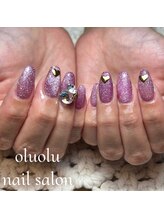 オルオル(OluOlu)/マグネット×vカットネイル