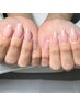 【派手なネイルができない方や自爪保護に】クリアジェル ¥4400