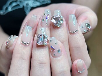 ウサギネイル 新大久保店(usagi nail)/キラキラネイル