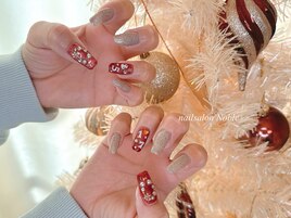 クリスマスネイル