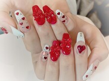 キャッツアイ東京 新宿店(Cat's eye TOKYO)/バレンタインネイル