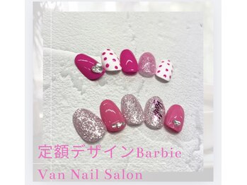 ヴァンネイル 海老名店(Van Nail)/Barbie定額デザイン