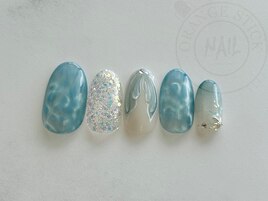 マーメイドネイル/水面/海/人魚