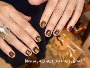 ナノコネイル 大泉学園(Nanoco_nail)/マグネットグラテーション