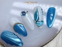 リームサロン 池袋店(LYYM SALON)/爽やかブルーネイル