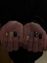 ザ コモン ネイル恵比寿(the common nail)/マットネイル ホロ