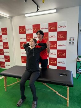 ゴール 佐賀市(GOAL)/肩こり改善ストレッチ