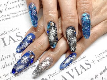 ラヴィアスプラス(LAVIAS+)/【スカルプ】お好きなアート6本