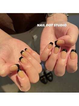 ネイルドットスタジオ 堺筋本町(NAIL DOT STUDIO)/フレンチネイル
