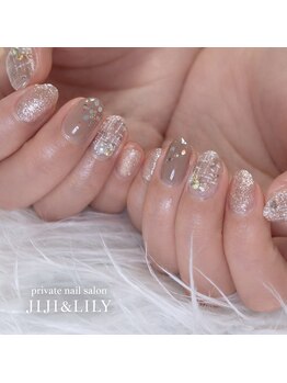 ジジ アンド リリー/ツイードネイル