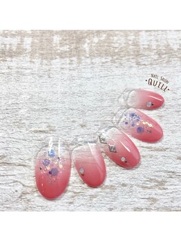 ネイルサロン クイル(QUILL)/4月ちょこっとアート1