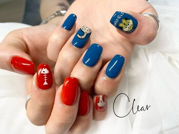 クリア(Clear)/キャラネイル