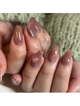 モアネイルズ(MORE-NAILS)/ブラウンピンク