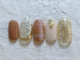 チェックネイル