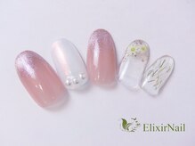 エリクサーネイル 池袋(Elixir Nail)/定額a シンプル/クーポン使用
