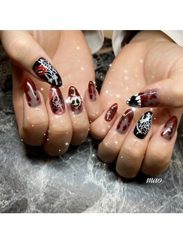 リンドネイル バイ モカ アンド ララ(Lind nail by moca and LaLa)/Halloweenネイル