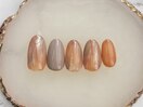 秋ニュアンスネイル