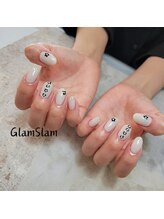 グラムスラム 福島店(GLAMSLAM)/フラワーネイル♪