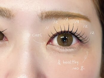 フェリス アイラッシュ(feliz eyelash)/&healthy140本