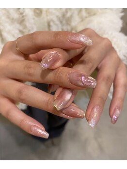 ディー ネイル アイラッシュ ヤバ(DEE nail×eyelash yaba)/b-6 90分アートフリー