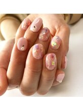 イーズネイル 堺(e's Nail)/6本アート＋ストーン