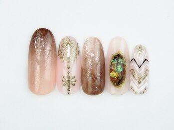 ネイリックス アヴェニール(NAILX avenir)/ニュアンスブラウン