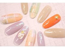 ラルネイル 大宮(Lull. nail)/＊パステル＊チェック＊