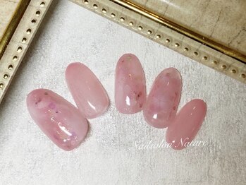 ネイルサロン ナチュール(Nature)/ふんわり桜アート♪