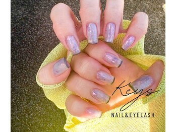 ネイルサロン キーズ(Nail salon Keys)/【お好きなアート定額】フレンチ