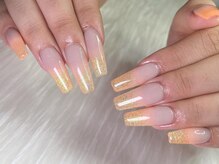 エムネイル(M-Nail)/★オレンジグラデーション★