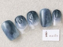 アイネイルズ 三宮店(I nails)/ネイビーニュアンス