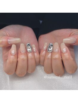 エムネイル ブランチ(Mネイル branch)/satomi担当:埋めつくしネイル