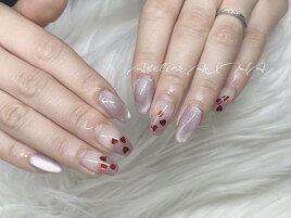 ハートホログラムデザイン