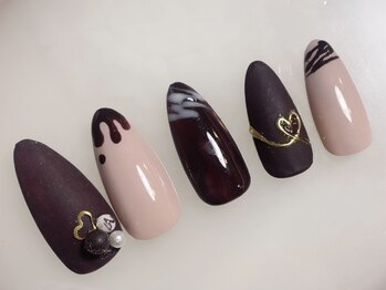 バレンタインチョコアート♪