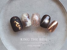 リング ザ ベル(ring the bell)/バレンタインチョコレートネイル