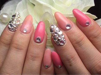 ラナンキュラス(Ranunculus)/シンプル☆埋込Nail