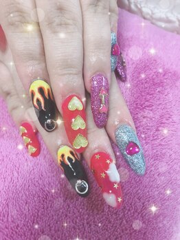 ネイルサロン パピリオ(Nail Salon papilio)/スカイプネイル♪