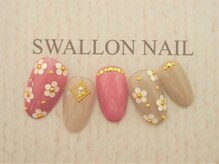 スワロンネイル(SWALLON NAIL)/1.2月定額ネイル